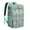 Greenish-blue, variant on Tribal Insulated Cooler Backpack – Leakproof Multi-Compartment Lunch Bag with Rustic Style, Waterproof and Breathable for Hiking, Beach, and Camping