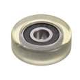 thumbnail image 1 of Unique Bargains Roulement à Billes PU 5x22x7mm Roue de Guidage Revêtue de Polyuréthane pour Industriel, Vert, 1 of 5