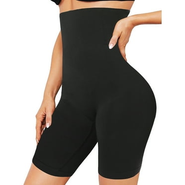 QRIC Shapewear Shorts for Women High Waist Tummy Control Body Shaper Thigh Slimmer Slimming Underwear