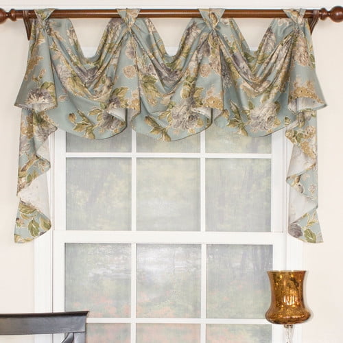 Rlf Home Fl Essence 3 Scoop Victory Swag Curtain Valance Rlf Home Fl Essence 3 Scoop Victory Swag Curtain Valance