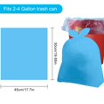 thumbnail image 4 of Less Than 5 Rubbish Bags Garbage Bag Household Garbage Bag Thick Large Capacity Garbage Bag Garbage 5 (350 Pieces) Colored, 4 of 9