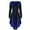 Blue, variant on IROINNID Women's Comfy Long Coat Contrast Color Overcoat Long Sleeve Outwear, Purple