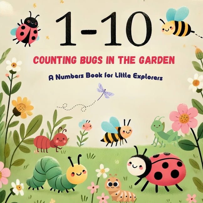 Counting Adventures 1 to 10: Learn Numbe Counting Bugs in the Garden: Discover Numbers 1 to 10 with Friendly Garden Critters!, (Paperback)