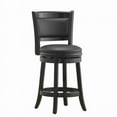 thumbnail image 2 of Boraam  Augusta 24 Inch Fixed Seat Counter Stool - Black Finish, 2 of 2