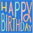 thumbnail image 1 of Slant Collections Party Cocktail/Beverage Paper Napkins, 20-Count, Happy Birthday, 1 of 1