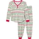 thumbnail image 4 of Pijama navideño para bebé niña Gerber, menta y rojo, talla X-Large, 4 of 7
