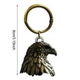 thumbnail image 6 of OIUR Handcrafted Eagle Bell Metal Eagle Head Motorcycle Bell Hanging Eagle Bell for Motorcycle Keychain or Backpack Decoration, 6 of 7