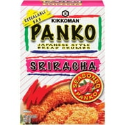 Kikkoman Panko Sriracha Japanese Style Bread Crumbs, 8 oz