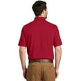 thumbnail image 2 of Port Authority SuperPro Knit Polo. K164 - L Rich Red, 2 of 4