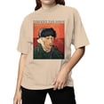 thumbnail image 2 of Van Gogh Self-Portrait with Pipe Women's T-shirt, 2 of 3