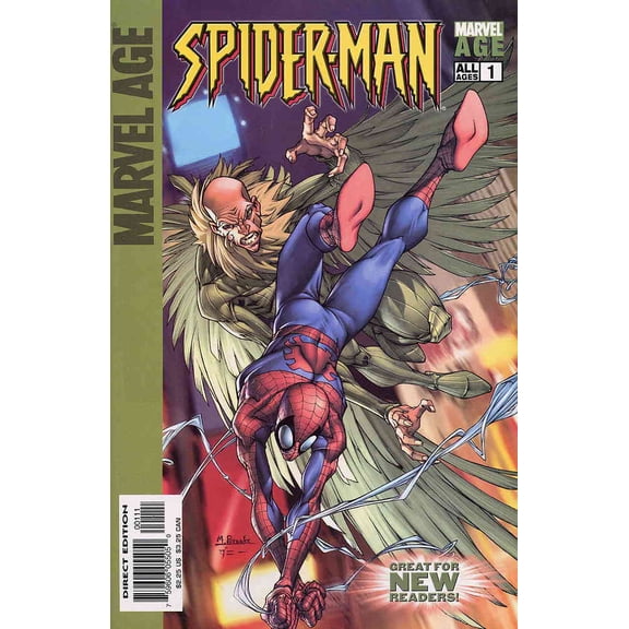Marvel Age Spider-Man #1 VF ; Marvel Comic Book