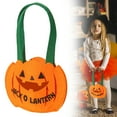 thumbnail image 2 of Halloween Candy Bag Non Woven Pumpkin Bag Halloween Props Candy Bag, 2 of 9