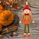 thumbnail image 5 of Fiudx Muñeco de Espantapájaros, Tema de Halloween, Acción de Gracias, Otoño, Centro de Mesa Animado, Tela Suave, Decoración para Interiores y Exteriores, Multiusos, Tamaño 18 X 6 X 43 Cm, 5 of 6