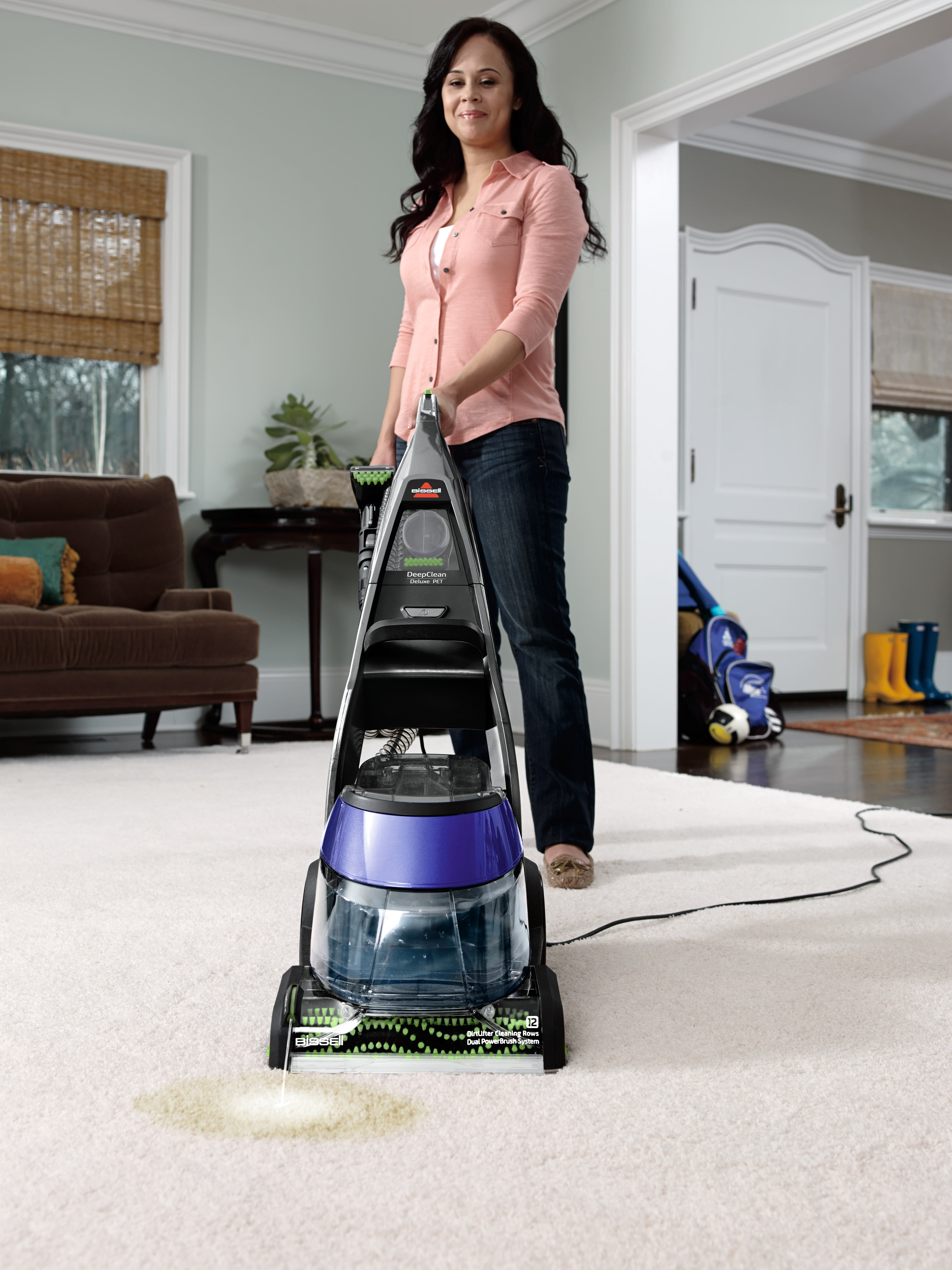 Bissell 36Z9 DeepClean Deluxe Pet Full Size Upright Carpet Cleaner and Shampooer - image 4 of 11