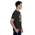 thumbnail image 4 of Plants Men's T-Shirt Cotton 100% Summer Tops Fashion Casual Yellow Mushrooms Short Sleeves for Men Women Round Collar Top Tees, 4 of 6
