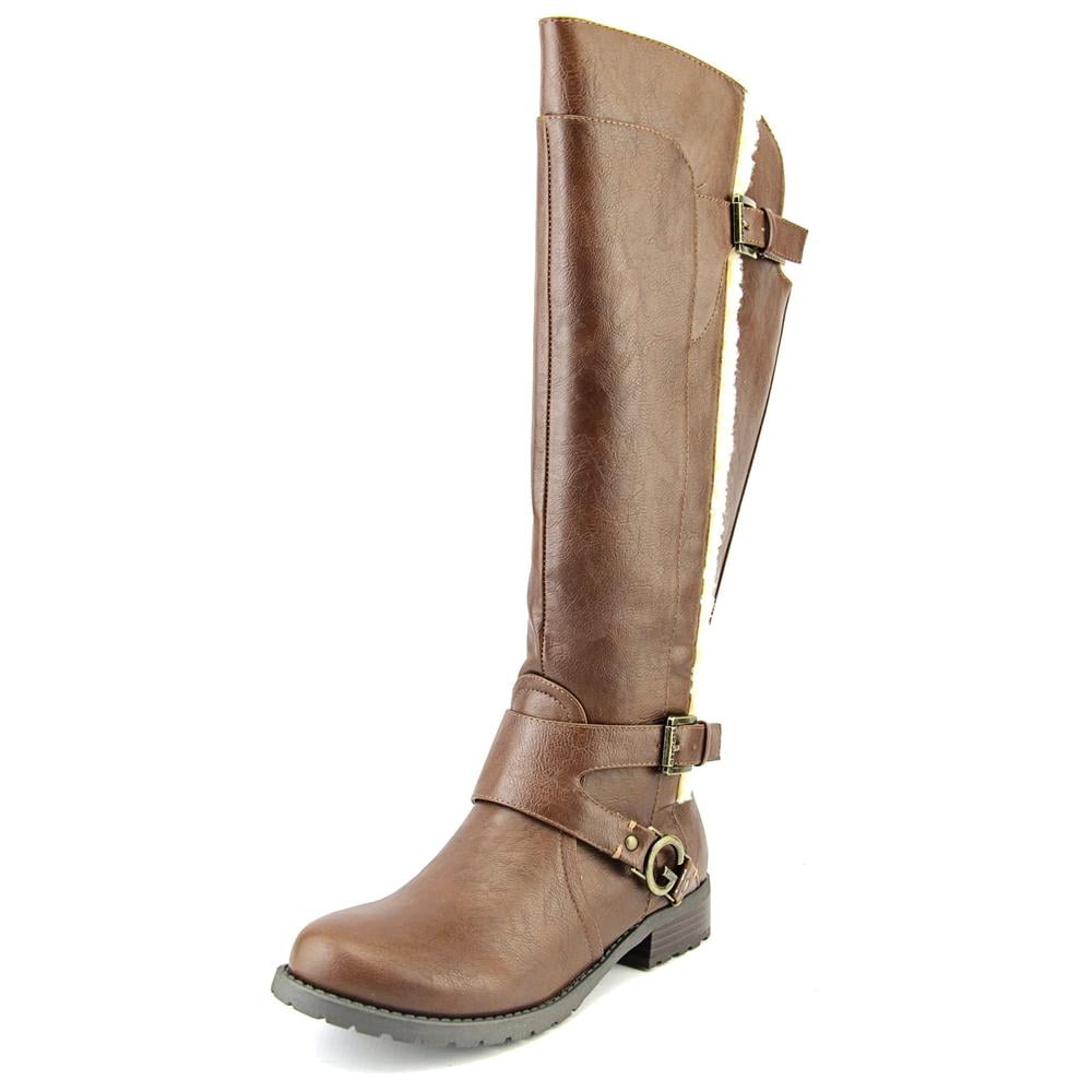 G By Guess Hollow Round Toe Synthetic Knee High Boot Walmart