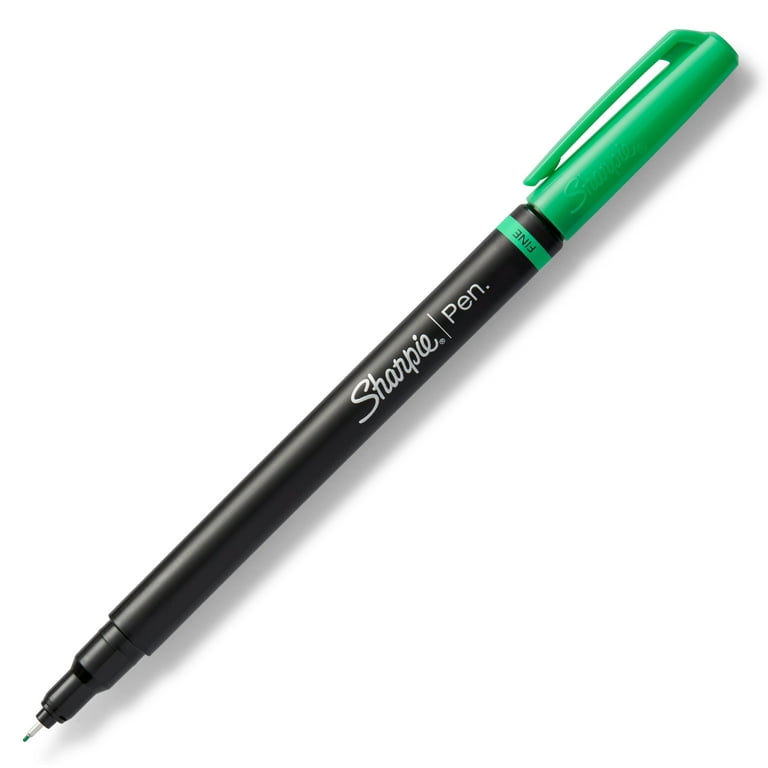 Sharpie Felt Tip Pens, Fine Point (0.4mm), Assorted Colors, 4 Count 
