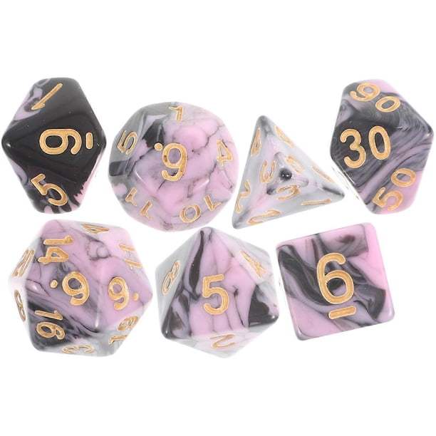 1 Set of Game Dice Party Dice Game Numbered Dice Funny Game Dice Party Accessory