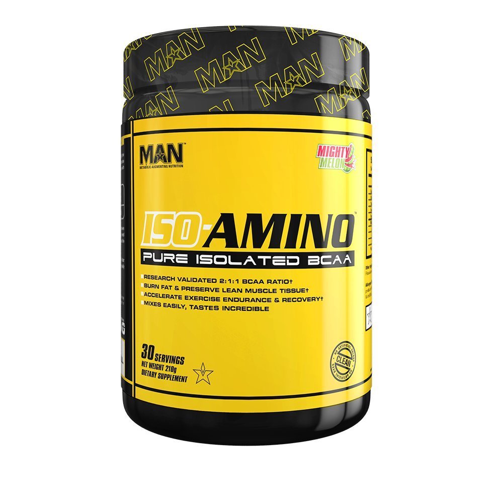 MAN Sports IsoAmino Energy Powder, Mighty Melon