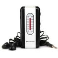 thumbnail image 1 of Emerson - Portable AM/FM Radio with Wired Headphones, Black, 1 of 5