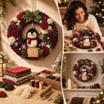 thumbnail image 6 of 2027 New 3D Fabric Poke Wreath Art DIY Kit Christmas Craft for Adults，3D DIY Fabric Poke Art, Christmas Wreath Making Kit for Adults,Beginner Friendly,Home Door Wall Decor, Holiday Craft, 6 of 6