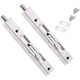 thumbnail image 1 of Cerradura de perno deslizante oculta - 6 pulgadas para puertas francesas, puertas compuestas, puertas de madera, puertas dobles, puertas virtuales, pestillos (2 piezas) -, 1 of 5