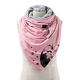 thumbnail image 2 of Women's Scarves Fashion Women Printing Button Soft Wrap Casual Warm Scarves Shawls, Women's Accessories Scarf, 2 of 2
