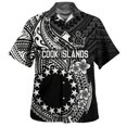 thumbnail image 1 of New Design Cook Islands Shirt For Men Hawaiian Polynesian 3d Printed Short Sleeves Tops Casual Summer Beach Lapel Button Blouse, 1 of 5