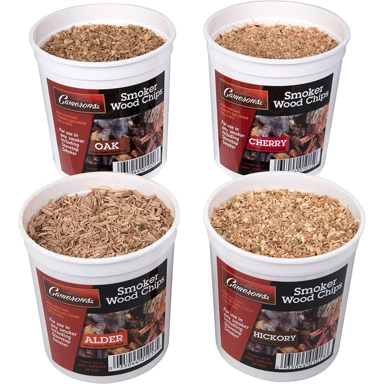 Stovetop Smoker - The Original Camerons Stainless Steel Smoker Value Pack with 3 Bonus Pints of Wood Chips