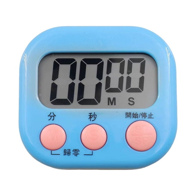 Temporizador con pantalla LCD grande Bearachild Azul