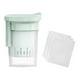 thumbnail image 4 of Colador de yogur con tapa, electrodoméstico de cocina, vaso doméstico, separador de suero con de malla fina para té, frutos secos, queso, leche Verde, 4 of 8