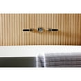 thumbnail image 3 of Kingston Brass KS5026KL Hallerbos Two-Handle Wall Mount Roman Tub Faucet, Polished Nickel, 3 of 7