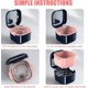 thumbnail image 3 of Estuche para dentaduras postizas Bañera dental con filtro Contenedor de almacenamiento portátil para dentaduras postizas Estuche higiénico para dentaduras postizas de doble propósito para almacen, 3 of 5