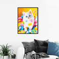 thumbnail image 2 of Diamond Art Kits for Beginners and Adults, Cat Painting Diamond Painting Kits, DIY 3D Bead Painting Craft, Diamond Puzzle Paint by Diamonds for Wall Decor 15.7x19.7in(40x50cm), 2 of 10