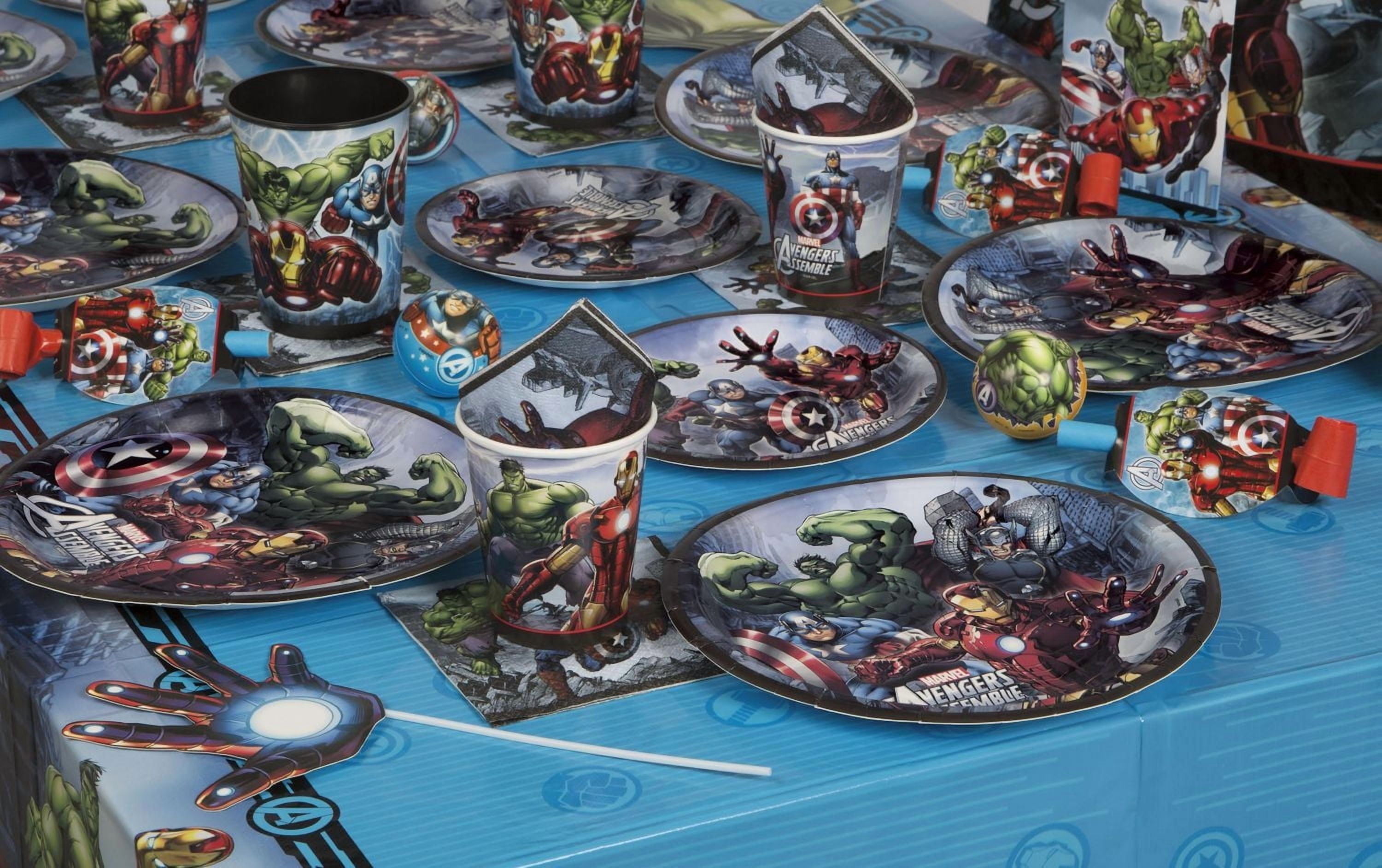 Avengers Round 9" Dinner Plates, 8ct