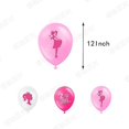 thumbnail image 5 of 38 piezas para decoración de fiesta de cumpleaños con tema de Barbie para niña, Feliz Banner de cumpleaños, globos y adornos para tartas, espirales colgantes, 5 of 5