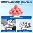 thumbnail image 6 of Magnesium Bisglycinate Gummies 400mg Chelated Magnesium with Vitamin D3 B6 and L-Theanine Sleep Support Calm, Muscle Relaxation Bone Health, 90 Gummies| 45 Day Supply, Lemon Raspberry Flavor, 6 of 8