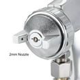 Spray Gun 2mm Nozzle with 1000cc Cup HVLP Siphon Feed Paint Tool Kit
