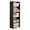 Black Single Row Six Layers, variant on Portable Closet Wardrobe for Small Room, Clothes Storage Rack, Clothes Organizer Cabinet, Dust-Proof Garment Shelf for Home Bedroom Dormitory