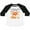 Baseball White and Black, variant on Inktastic My Aunt and Uncle Love Me Little Fox Boys or Girls Toddler T-Shirt