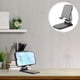 thumbnail image 5 of Soporte para teléfono móvil y tableta de escritorio compatible con el hogar, estante ajustable para teléfono, estante plegable, 5 of 7