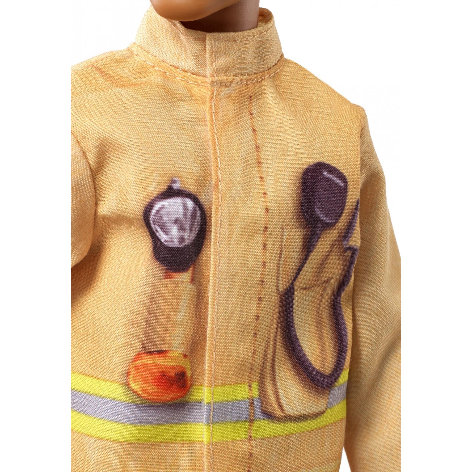 Barbie Ken Careers Firefighter Doll with Career-Themed Accessories - image 5 of 6