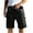 ☪290-Black, variant on Men's Baggy Jean Shorts Y2k Rhinestone Jorts Loose Fit Denim Shorts Vintage Hollow Out Casual Fashion Streetwear 2026