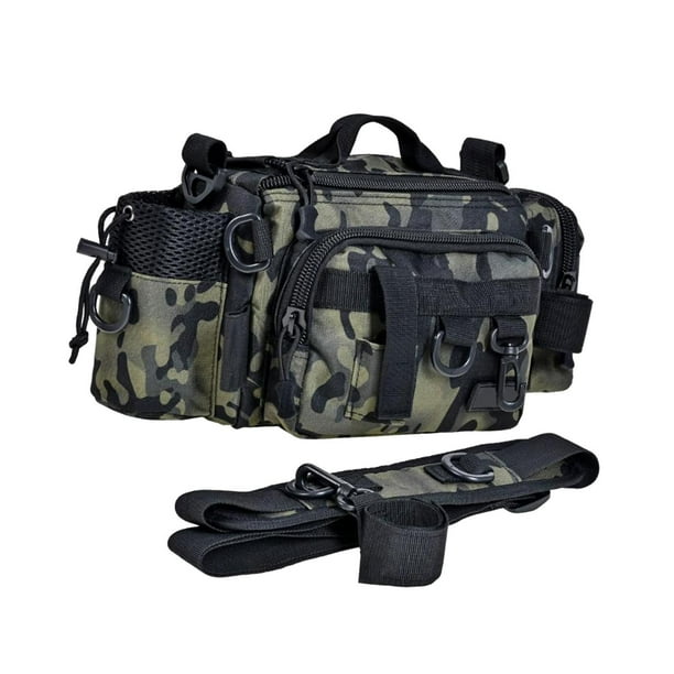 Bolsa de Almacenamiento de Aparejos de Pesca Kusrkot Organizador Resistente al Desgaste Verde