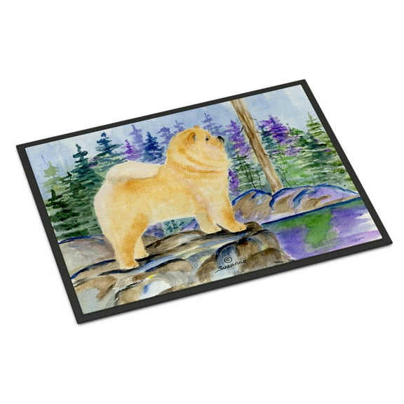Carolines Treasures SS8003MAT 18 x 27 in. Chow Chow Indoor Outdoor Mat
