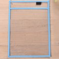 thumbnail image 6 of Opolski 2Pcs Erasable Hanging PVC File Bags Transparent Document Storage Pouch Pockets, 6 of 8