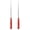 Red, variant on CEORPER 2Pcs/set Fishing Hook Extractor Fish Hook Quick Remover Tool with Storage Tube