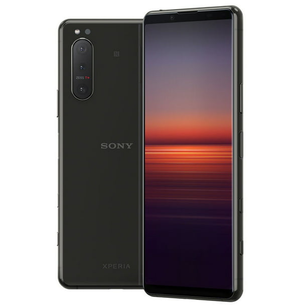 Haarzelf Kiwi knal Sony XPERIA 5 II - Smartphone - dual-SIM - 5G NR - 128 GB - microSD slot -  6.1" - 2520 x 1080 pixels - RAM 8 GB (8 MP front camera) - 3x rear cameras  - Android - black - Walmart.com