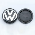 thumbnail image 1 of 4 Uds. Adecuado para tapacubos de rueda Volkswagen, cubierta central de cubo estándar de 70mm, cubierta de rueda modificada con logotipo de coche, 1 of 4