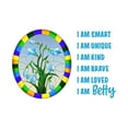 thumbnail image 2 of Inspirational Wall Decal I Am Smart I Am Unique I Am Kind I Am Brave I Am Loved Love Inspirational Decal Vibrant Quote Bedroom Decoration - Size: 10 In X 7 In, 2 of 5